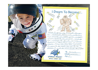 "I Dream to Become" Poster - Astronaut